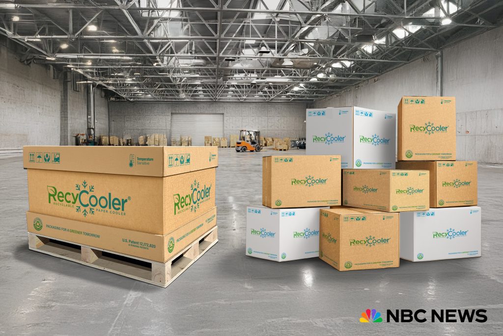 Recycoolers image on NBC news article